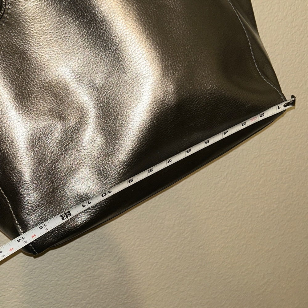 Coach Metallic and Brown Tote Bag - Picture 5 of 9